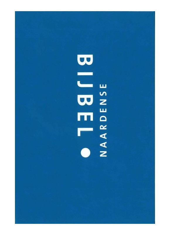 Naardense Bijbel, Formaat Royaal, blauw, met DC