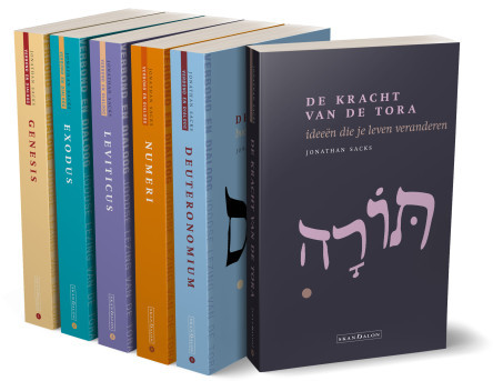 6-pak: Kracht van de Tora + Genesis + Exodus + Leviticus + Numeri + Deuteronomium