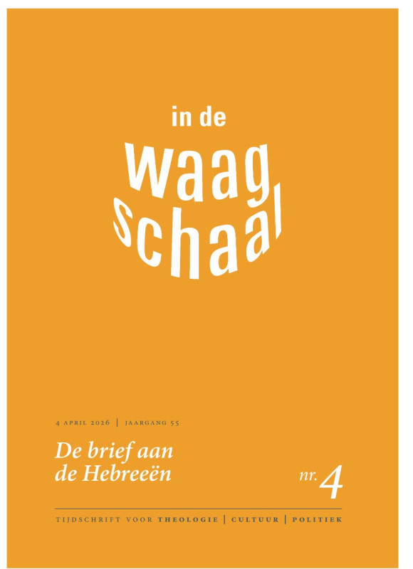 Tijdschrift In de Waagschaal, 2026, nr. 4, "De brief aan de Hebreeën"
