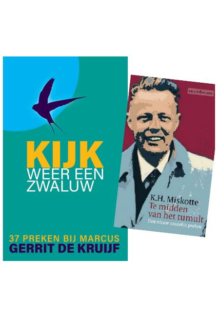2-pak 'Kijk, weer een zwaluw' + 'Te midden van het tumult'